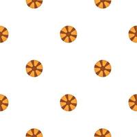 big set identical biscuit, kit colorful pastry cookie vector