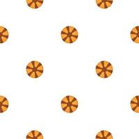 big set identical biscuit, kit colorful pastry cookie vector