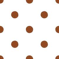 big set identical biscuit, kit colorful pastry cookie vector