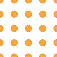 big set identical biscuit, kit colorful pastry cookie vector