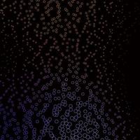 Dark Pink, Yellow vector pattern with spheres.