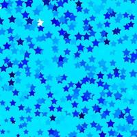 Light BLUE vector layout with bright stars.