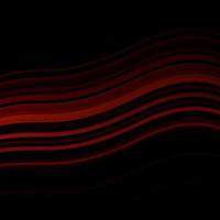 Dark Red vector template with curved lines.