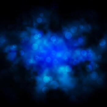 Dark BLUE vector texture with disks.