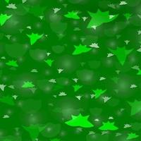 diseño de vector verde claro con círculos, estrellas.