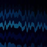 Dark BLUE vector background with bent lines.