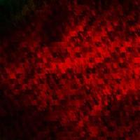 Dark Green, Red vector backdrop with lines, triangles.