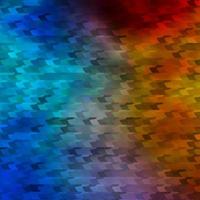 Light Blue, Yellow vector background with rectangles.
