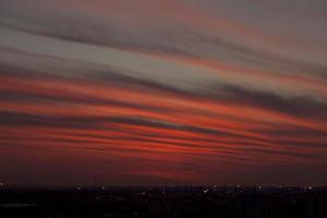 una loca puesta de sol en israel vistas de la tierra santa foto