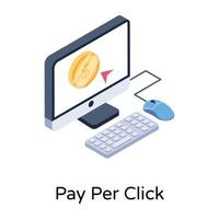 Pay Per Click vector