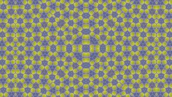 Abstract textured symmetrical multicolored background video