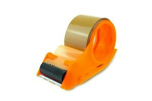 Handle cutter adhesive tape sealing machine packing photo