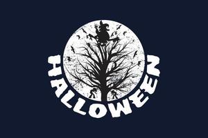 camiseta de regalo de disfraces de halloween para hombres y mujeres vector