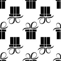 gift box seamless pattern vector