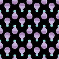 seamless pattern of elixir and potion vector