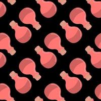 seamless pattern of elixir and potion vector