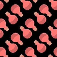 seamless pattern of elixir and potion vector