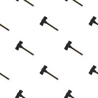 Illustration on theme pattern steel axes with wooden handle vector