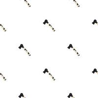 Illustration on theme pattern steel axes with wooden handle vector