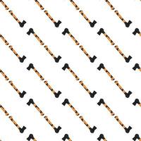 Illustration on theme pattern steel axes with wooden handle vector
