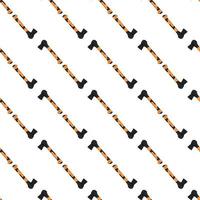 Illustration on theme pattern steel axes with wooden handle vector