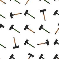 Illustration on theme pattern steel axes with wooden handle vector