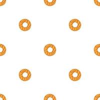big set identical biscuit, kit colorful pastry cookie vector