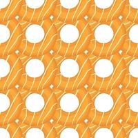 big set identical biscuit, kit colorful pastry cookie vector