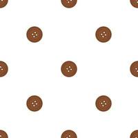 big set identical biscuit, kit colorful pastry cookie vector