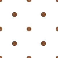 big set identical biscuit, kit colorful pastry cookie vector