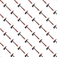 Illustration on theme pattern steel axes with wooden handle vector