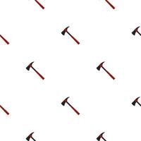 Illustration on theme pattern steel axes with wooden handle vector