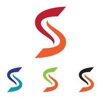 S logo and symbol vector image free