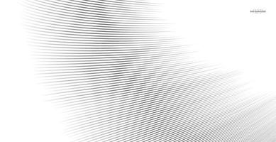 Fondo rayado diagonal deformado abstracto. inclinado curvo retorcido vector