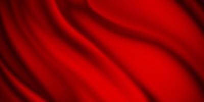 Red luxury fabric background with copy space photo
