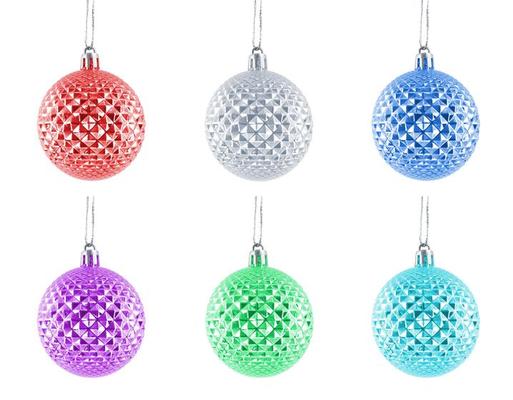 Blue Spotted Hanging Ornaments Blue Spotted Hanging Ornaments