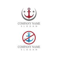 Anchor Logo Template vector symbol design