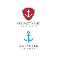 Anchor Logo Template vector symbol design