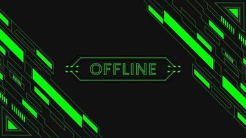 Green gaming background online