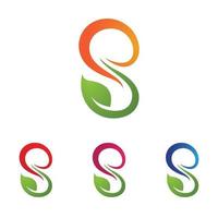 S logo and symbol vector image free