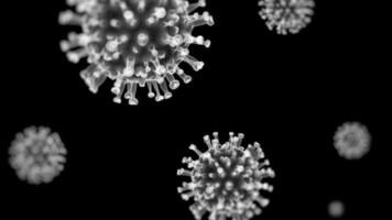 3D virus or scientific research epidemic video