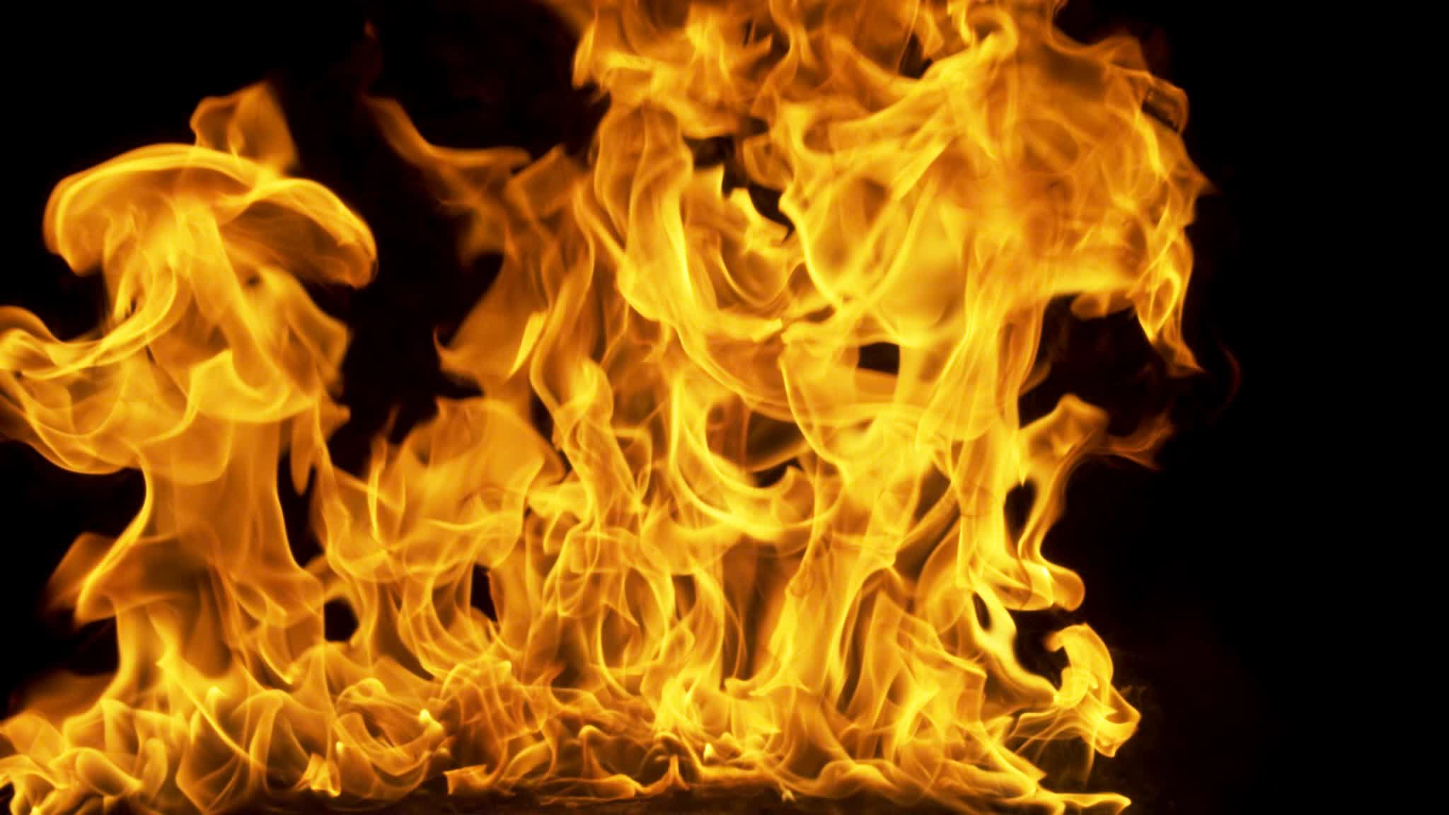 Fire background effect for action movie elements 3052221 Stock Video at