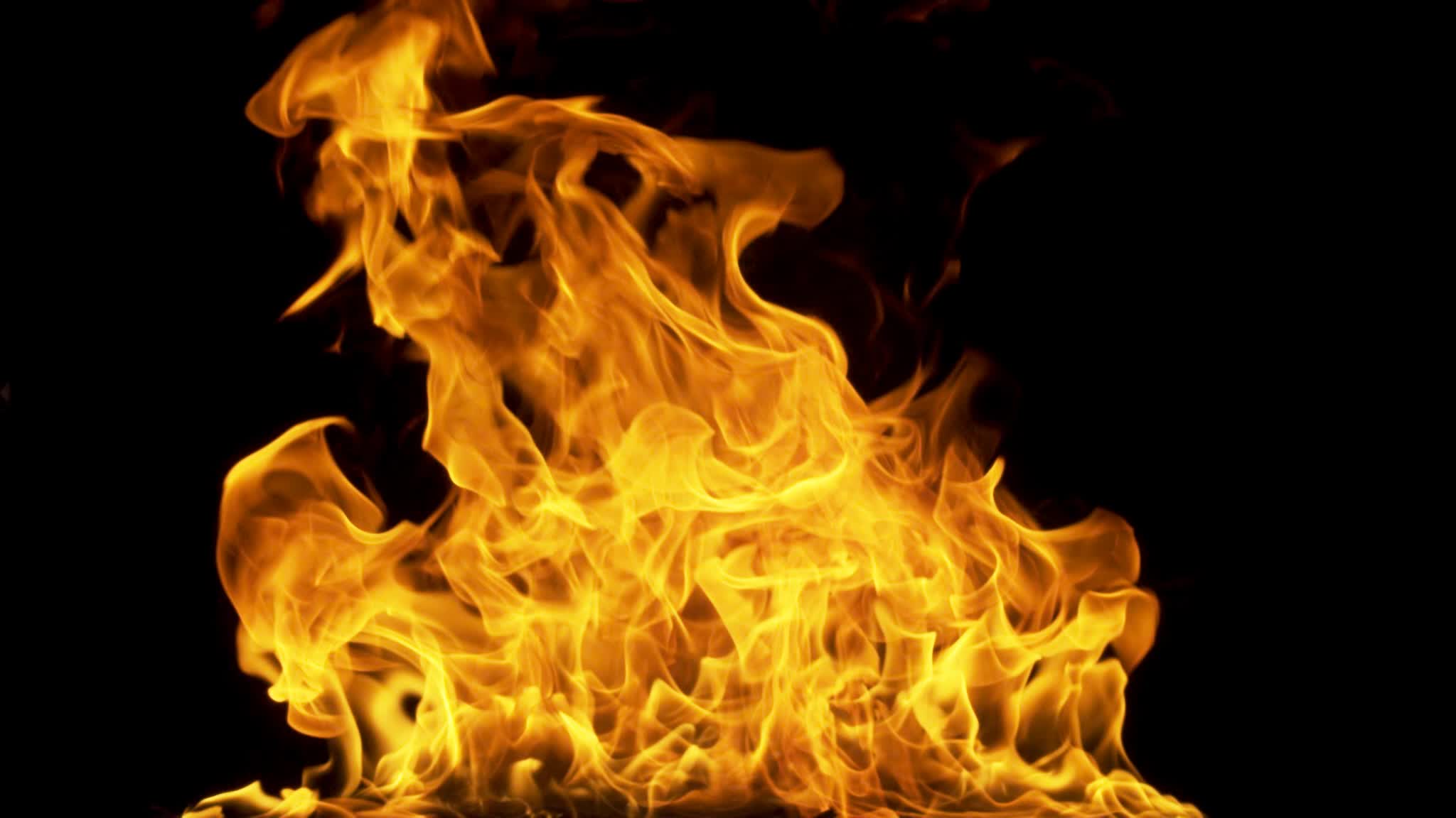 Fire background effect for action movie elements 3052222 Stock Video at