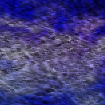 Telón de fondo de vector púrpura claro con líneas, triángulos.