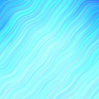 Light BLUE vector background with lines.