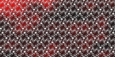 Light Red vector background with lines.
