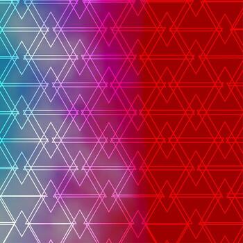 Light Blue, Red vector template with lines, triangles.