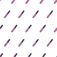 Seamless pattern with hand drawn tubes lip stick vector