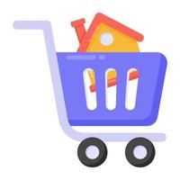 Purchase and Buy Home vector