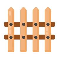 Picket Fence and Railing vector